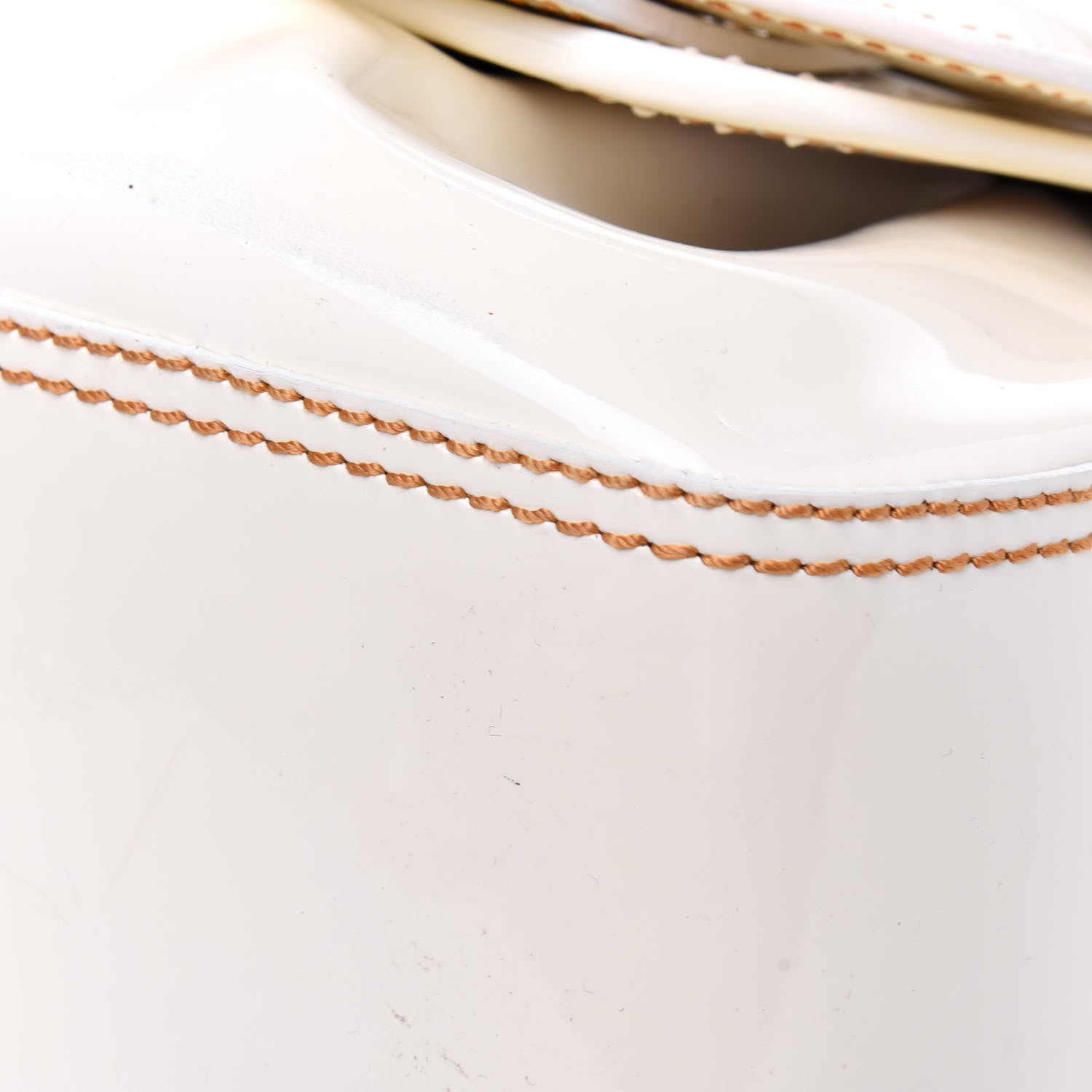 Fendi Patent B Bag White 13 of 29