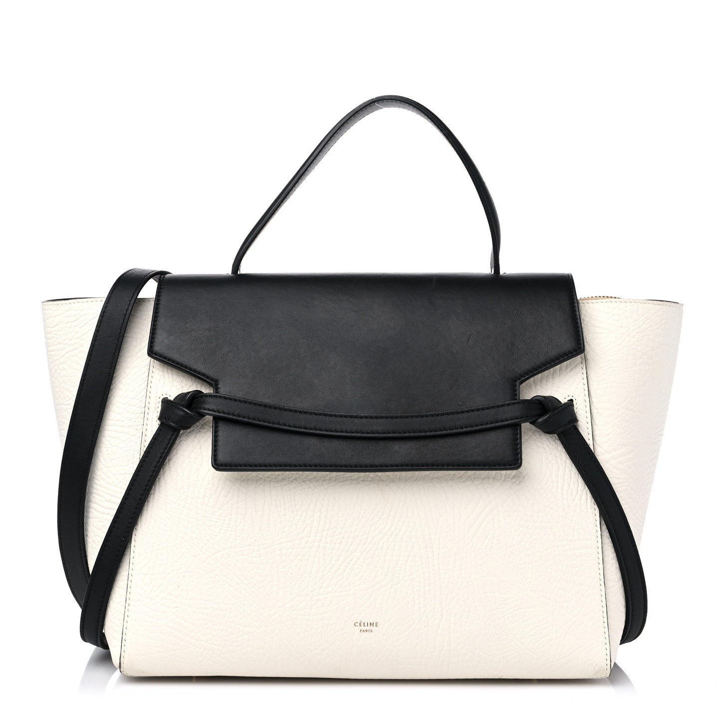 Bullhide Mini Belt Bag Black White