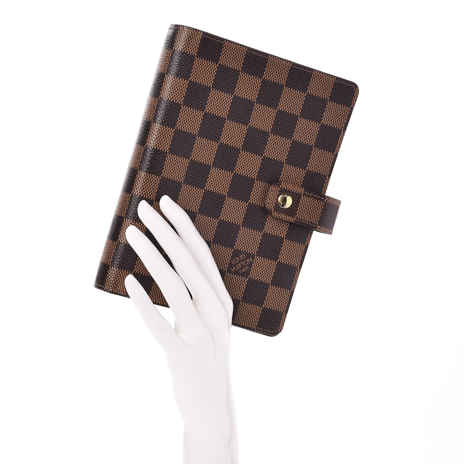 Louis Vuitton Damier Ebene Medium Ring Agenda Cover 2 of 7