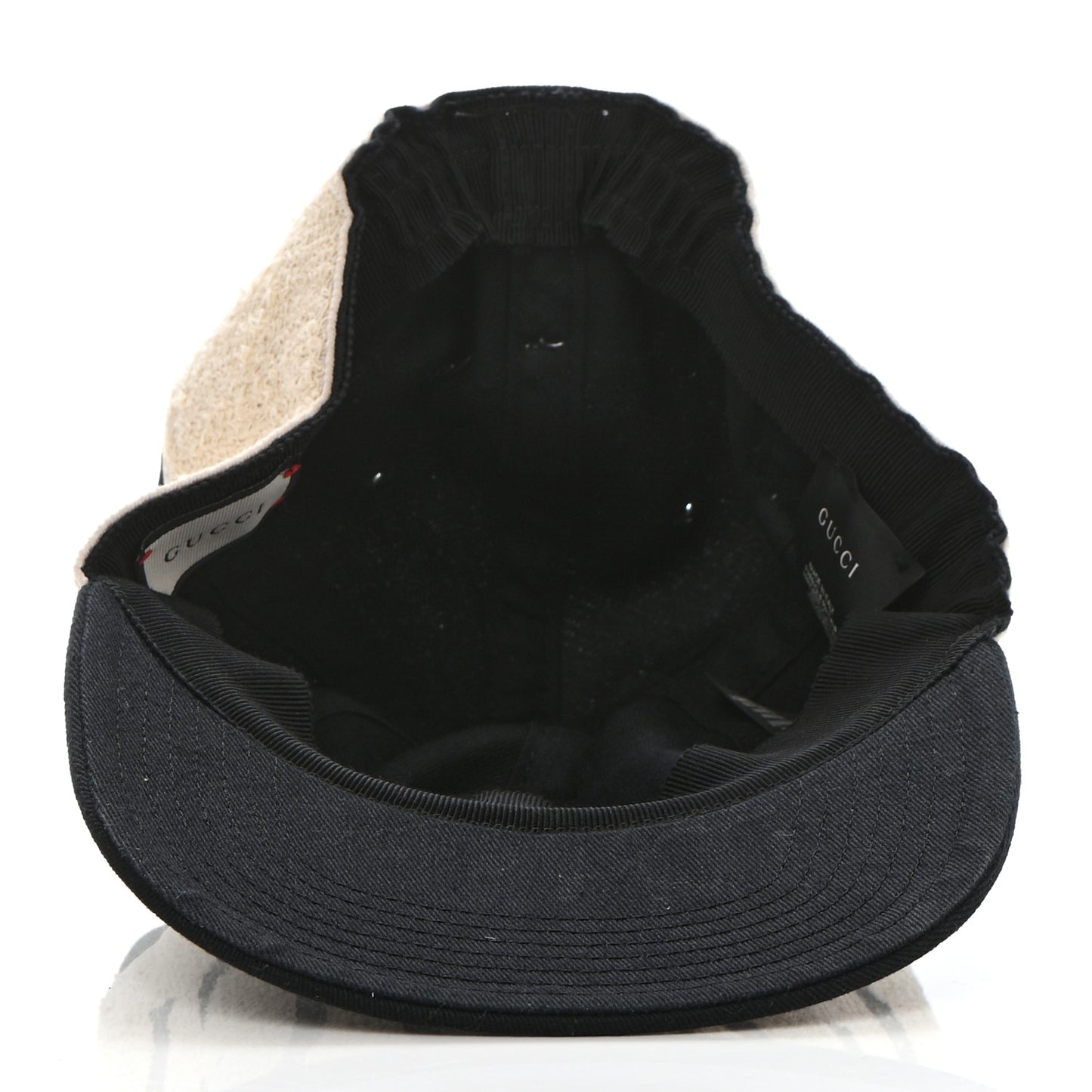 Gabardine Gucci Headband Baseball Hat M Black