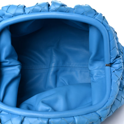 Bottega Veneta Nappa Maxi Intrecciato The Pouch Oversized Clutch Swimming Pool 5 of 12