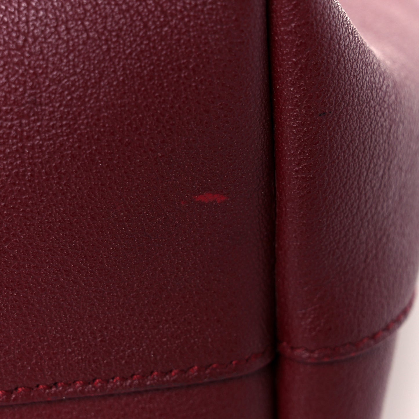 Calfskin Large Shopping Tote Palissandre