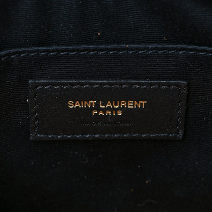 Saint Laurent Suede Matelasse Monogram Lou Camera Bag Cinnamon 6 of 10