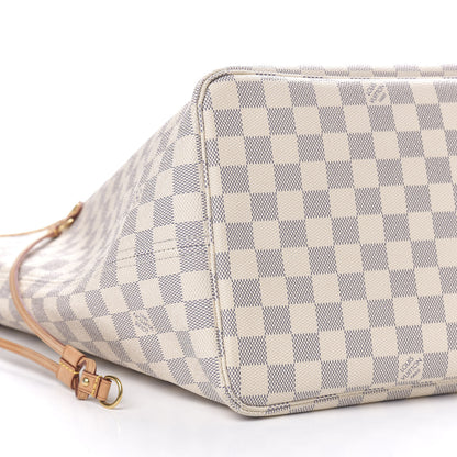 Louis Vuitton Damier Azur Neo Neverfull GM Rose Ballerine 9 of 11