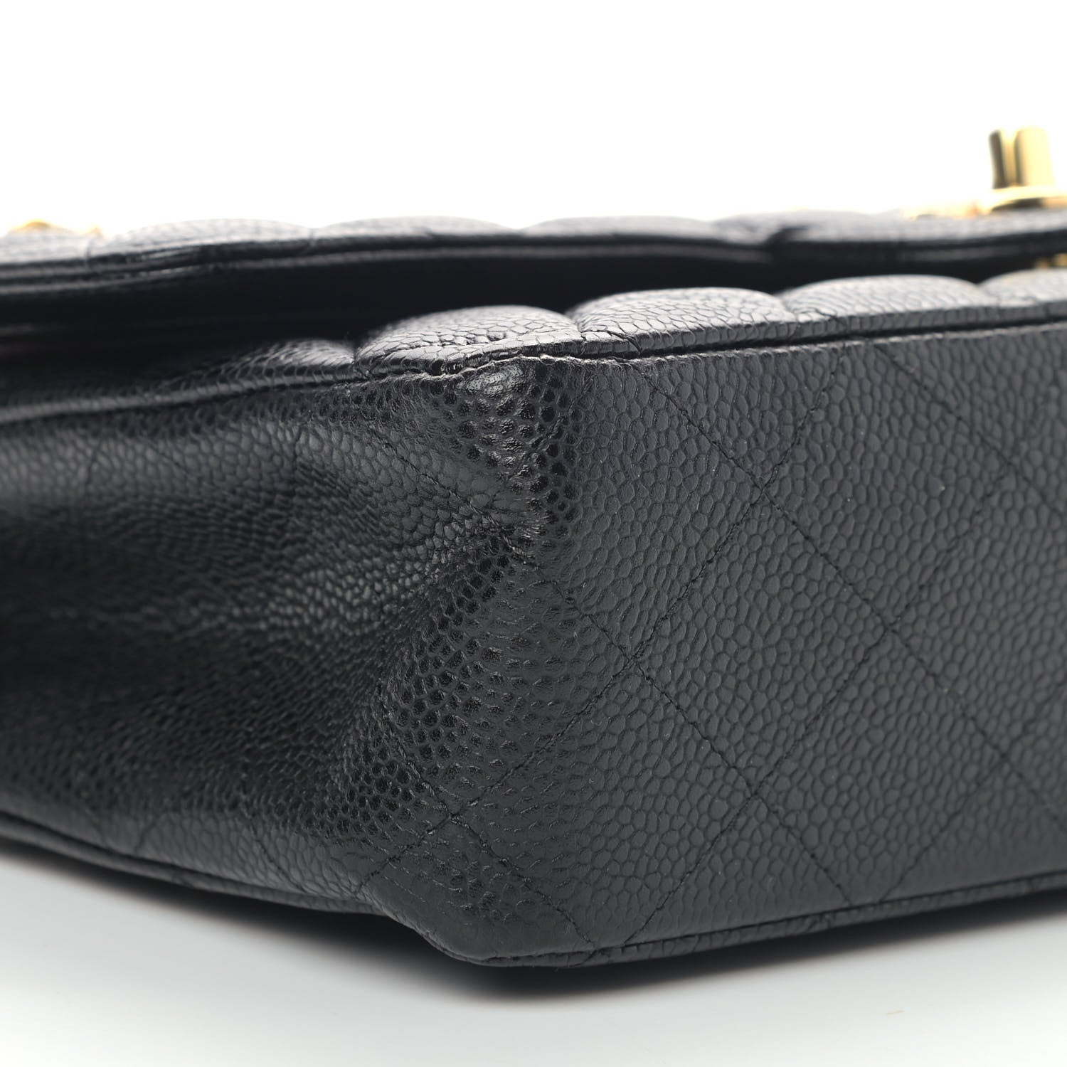 Chanel Caviar Quilted Medium Double Flap Black 8 of 9
