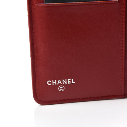 Chanel Caviar Quilted CC French Wallet Red 6 of 9