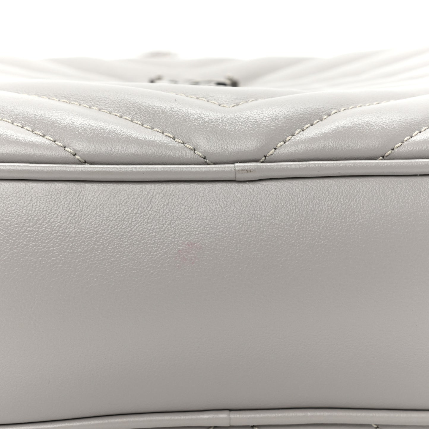 Calfskin Matelasse Monogram Lou Camera Bag Granite