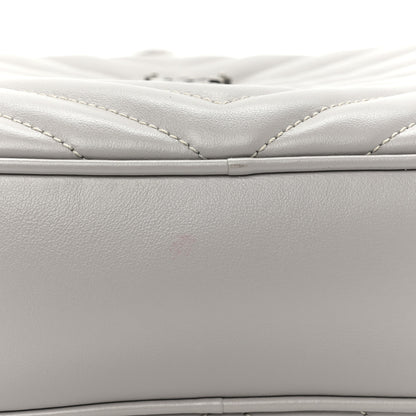 Saint Laurent Calfskin Matelasse Monogram Lou Camera Bag Granite 11 of 14