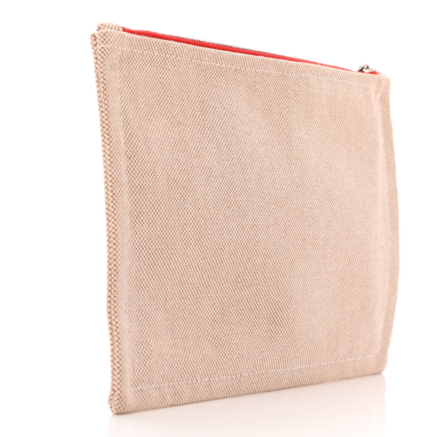 Toile Flat Yachting Pouch Rouge