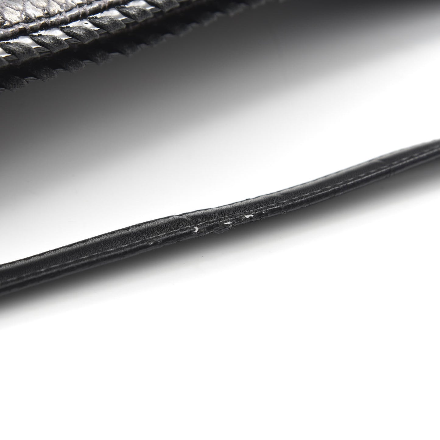 Eco Python Falabella Hobo Dark Grey