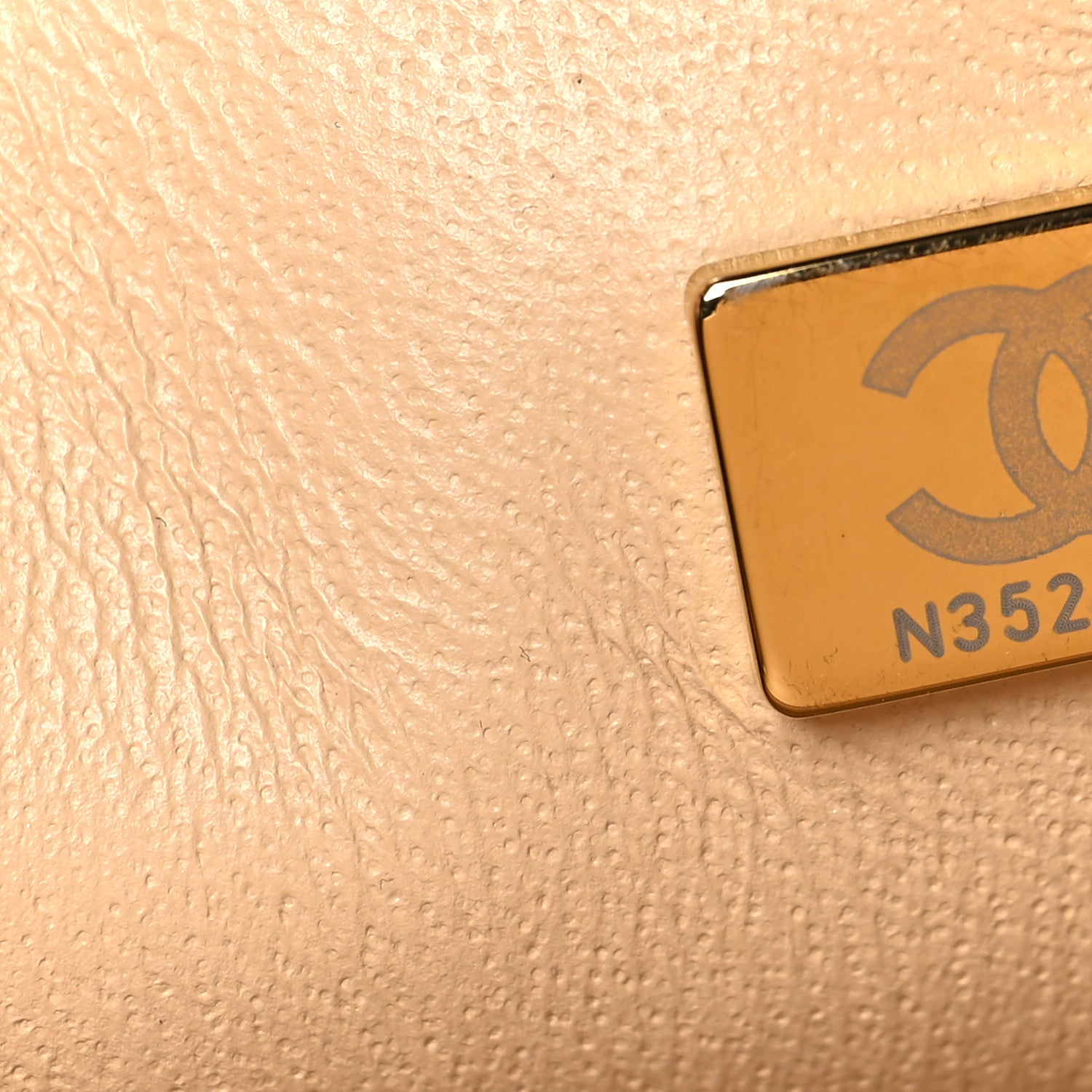 Chanel Lambskin Quilted Mini Rectangular Flap Beige 7 of 10