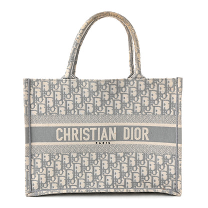 Christian Dior Oblique Medium Book Tote Grey 1 of 12