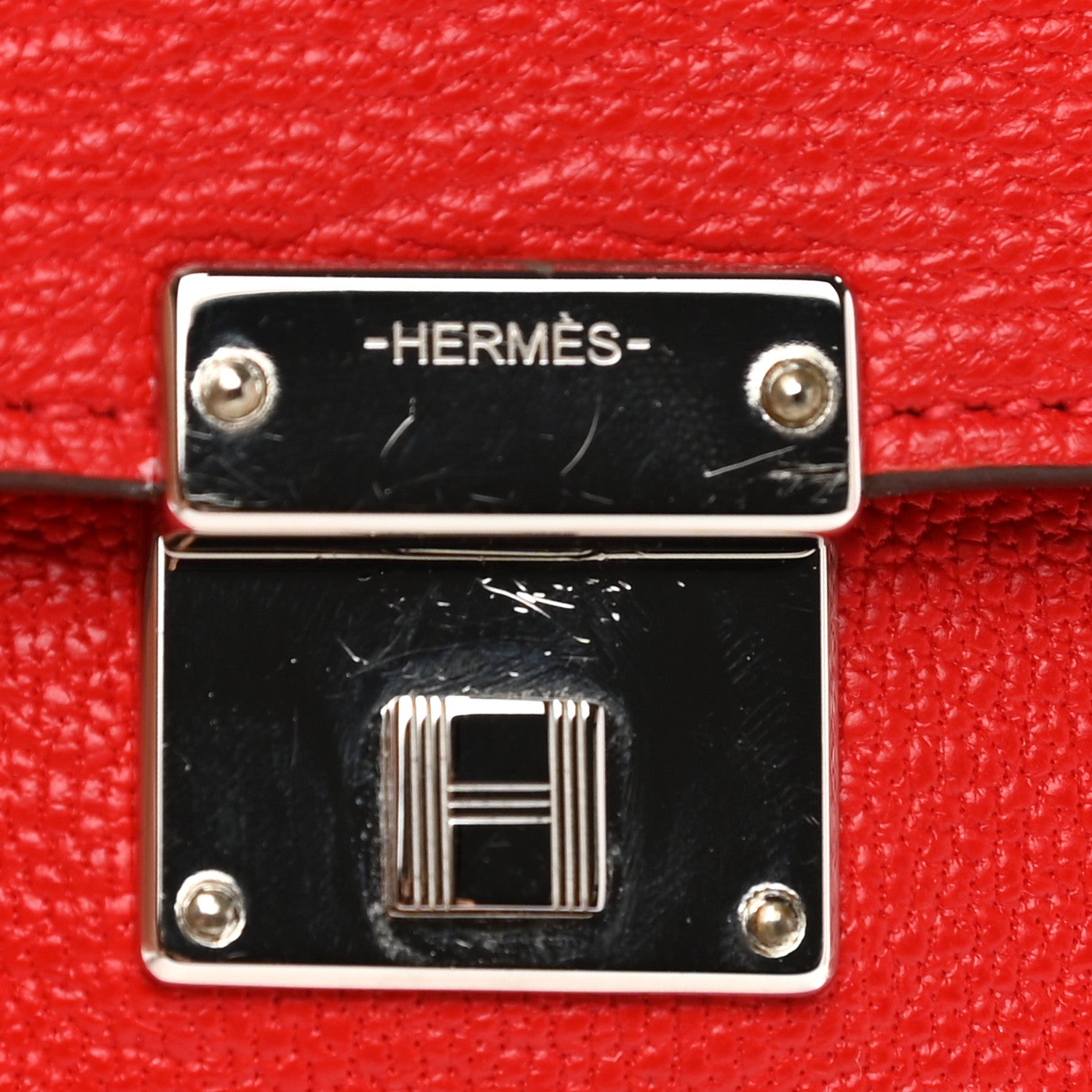 Hermes Chevre Mysore Clic 12 Wallet Rouge de Coeur 8 of 9