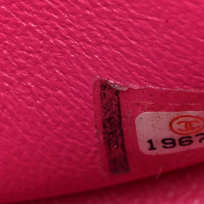 Chanel Lambskin Quilted Jumbo Double Flap Dark Pink 7 of 21