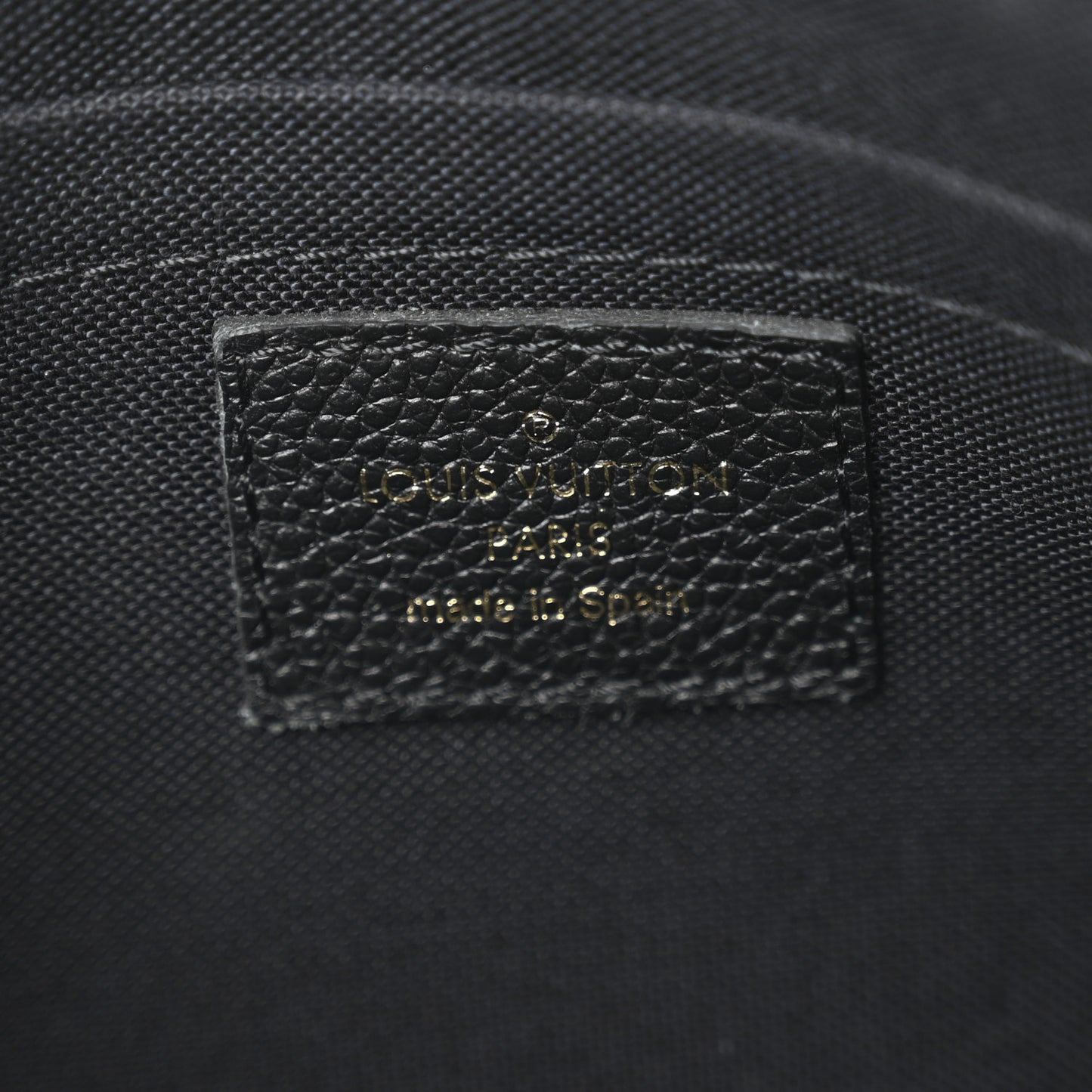 Monogram Pallas Clutch Black