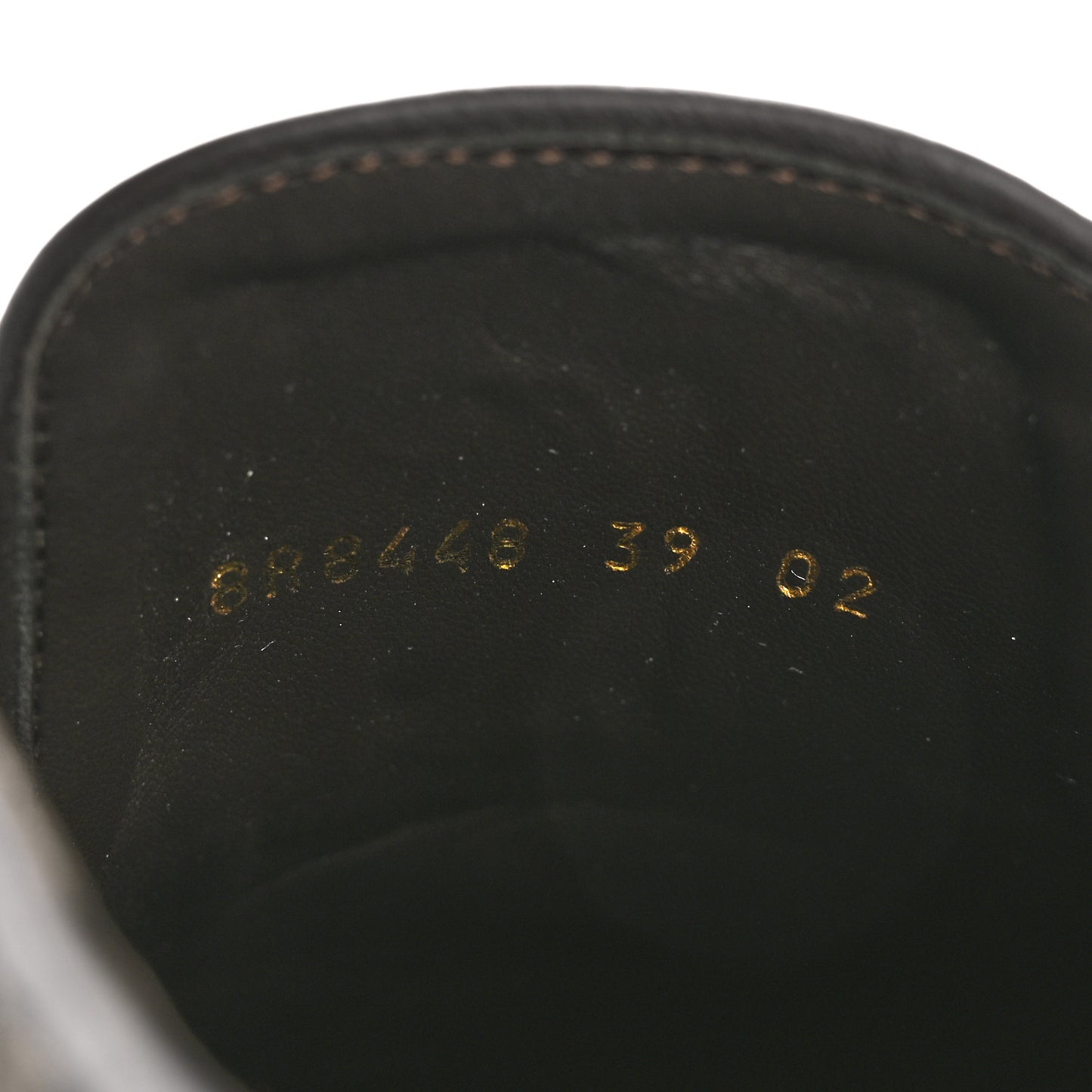 Fabric Jacquard Nappa FF Womens Sabot Mules 39 Tobacco Black