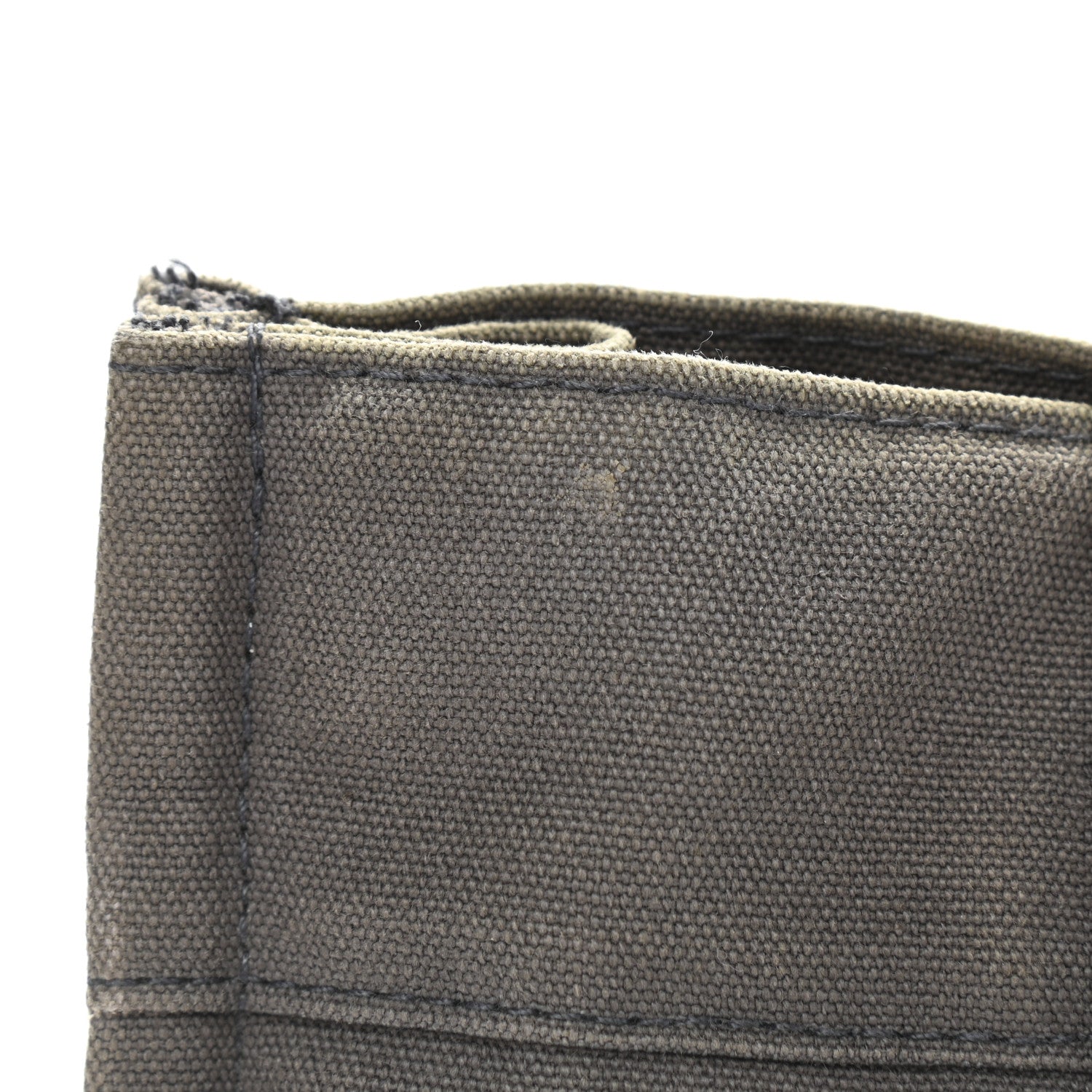 Hermes Canvas Fourre Tout PM Grey 10 of 11