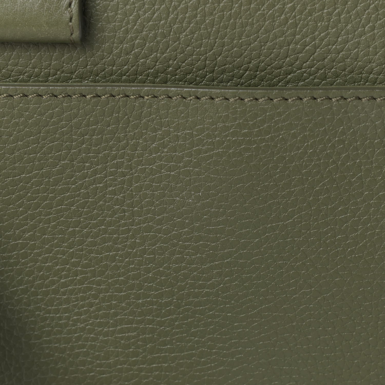 Chanel Grained Calfskin Mini Neo Executive Shopper Tote Khaki 5 of 5