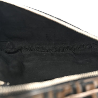 Fendi Vitello Century Bi-Color FF 1974 Embossed Belt Bag Maya Black 5 of 15