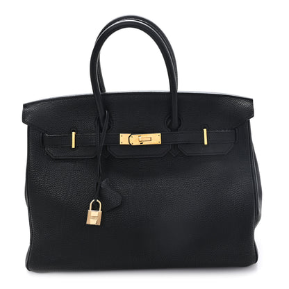 Hermes Togo Birkin 35 Black 1 of 12