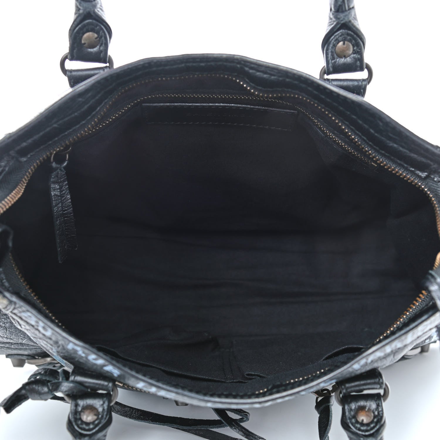 Balenciaga Agneau Graffiti All Over Classic Hardware S City Black Multicolor 5 of 9