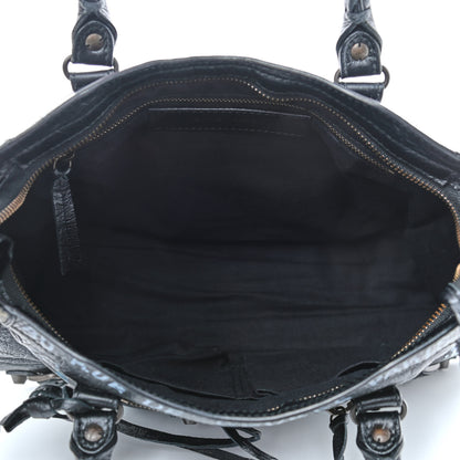 Balenciaga Agneau Graffiti All Over Classic Hardware S City Black Multicolor 5 of 9