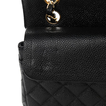 Chanel Caviar Quilted Small Double Flap Black 11 of 11