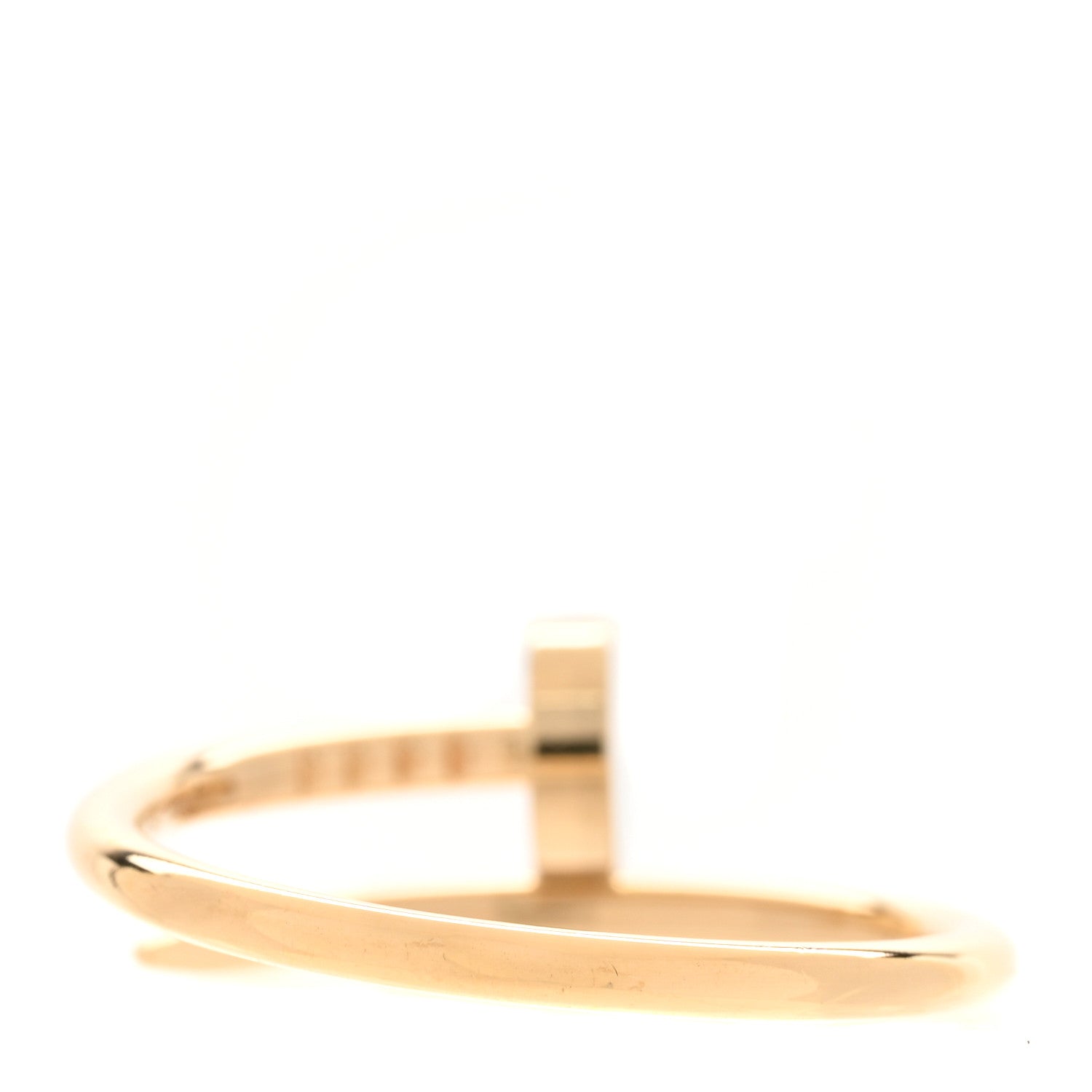 Cartier 18K Yellow Gold Small Juste Un Clou Ring 54 7 5 of 6