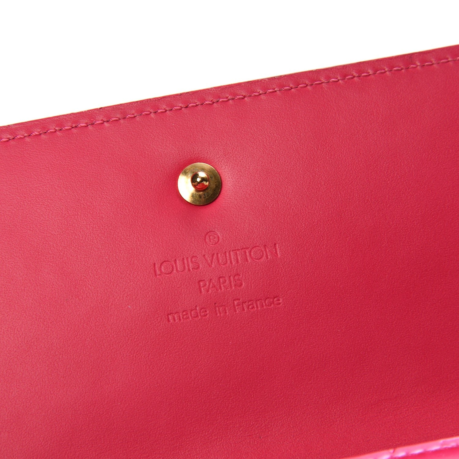 Louis Vuitton Vernis Porte Tresor International Wallet Fuchsia 5 of 11