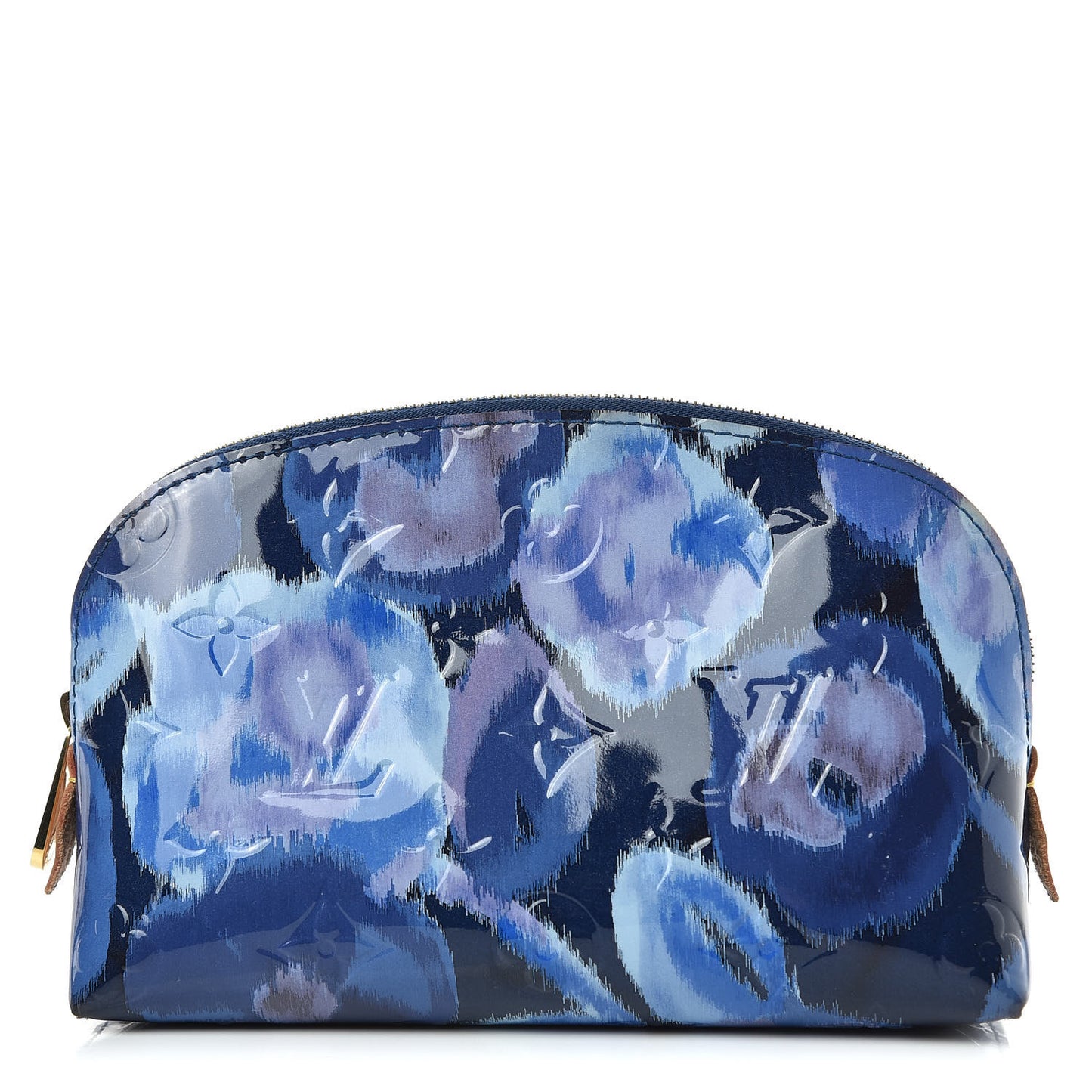 Vernis Ikat Cosmetic Pouch Grand Blue