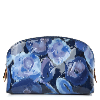 Louis Vuitton Vernis Ikat Cosmetic Pouch Grand Blue 1 of 11