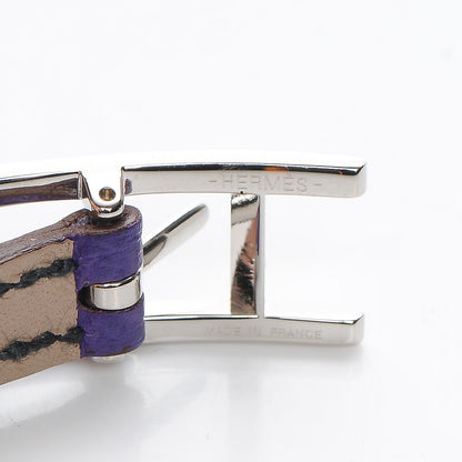 Hermes Epsom Hapi 3 MM Double Tour Wrap Bracelet M Crocus 6 of 7