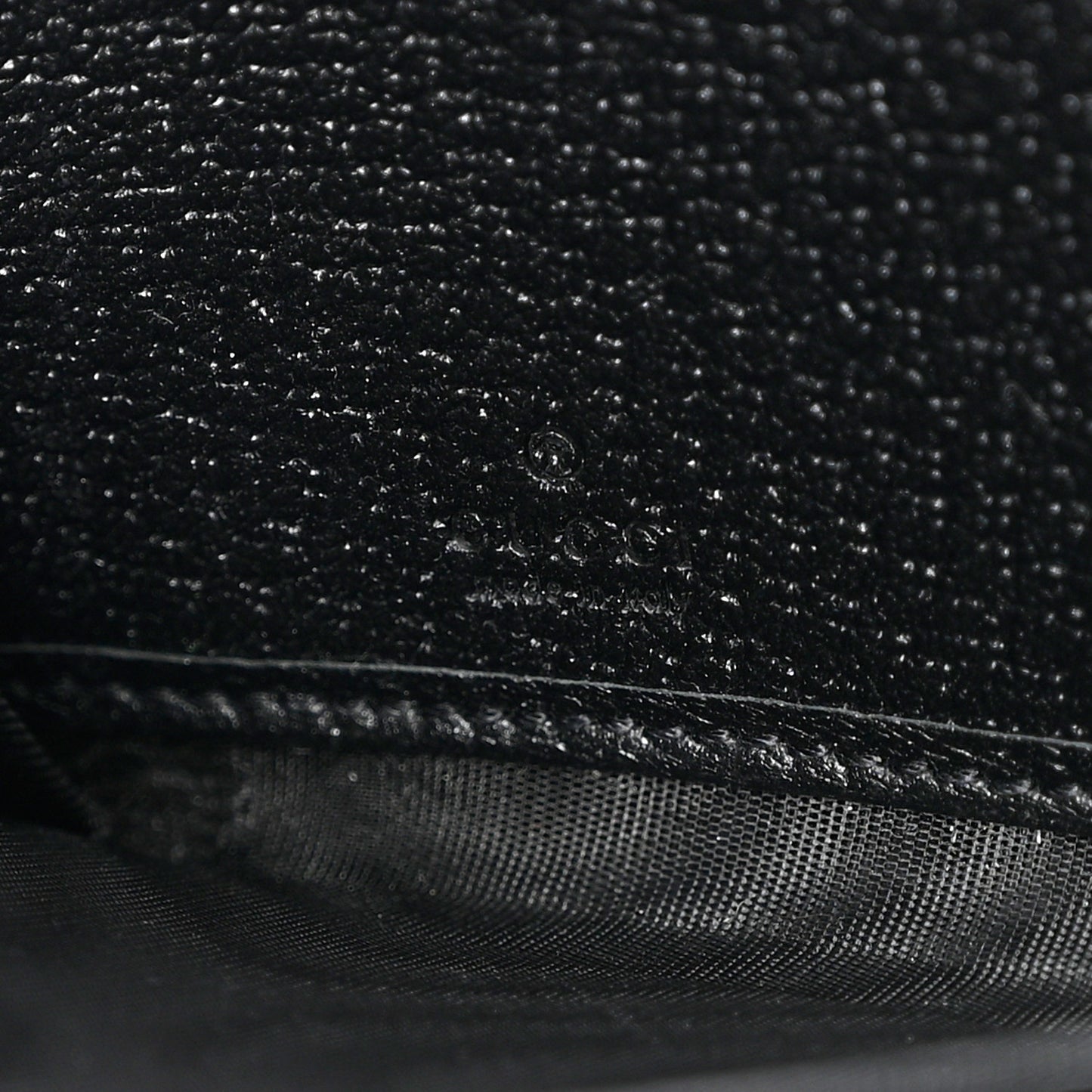 Calfskin Web Ophidia Zip Around Wallet Black