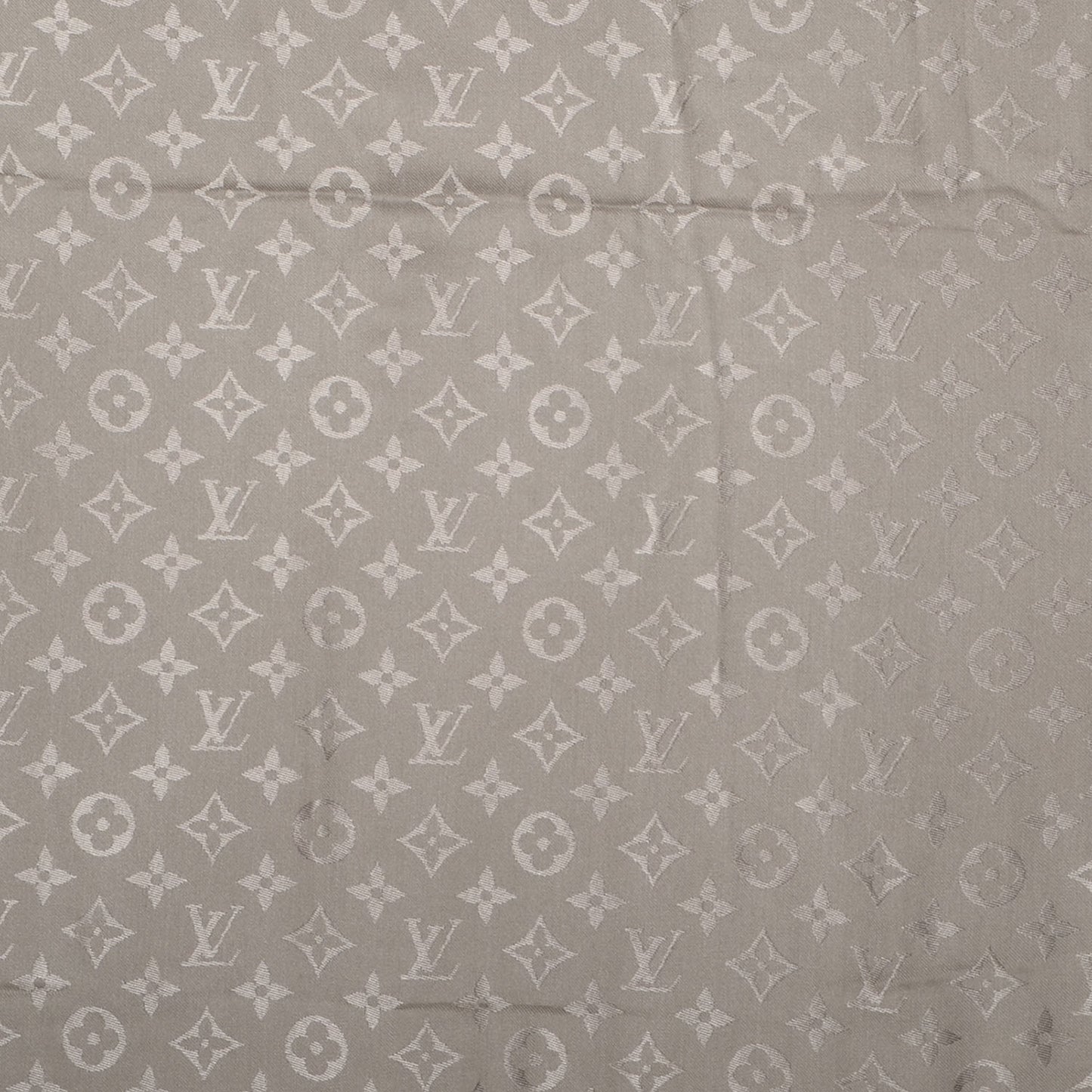 Silk Wool Monogram Shawl Verone
