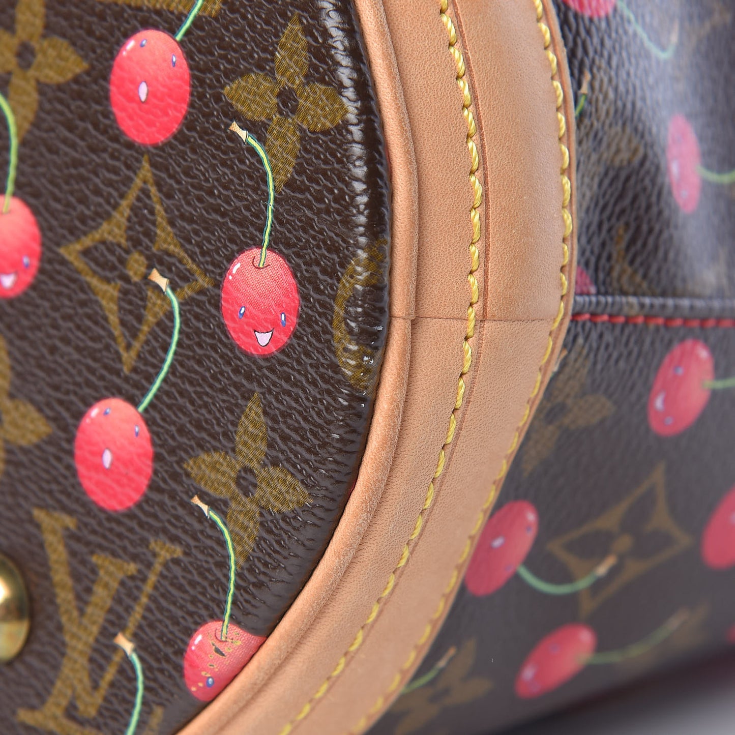 Monogram Cerises Bucket Bag