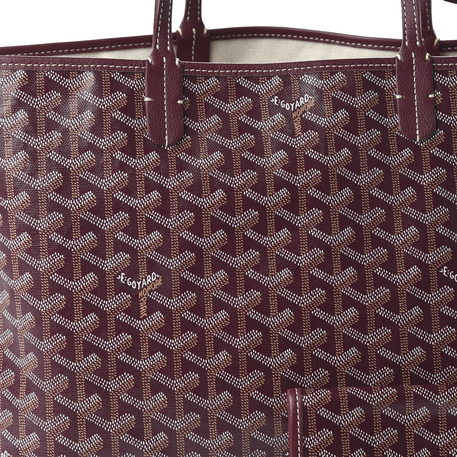 Goyard Goyardine Saint Louis PM Bordeaux 8 of 8