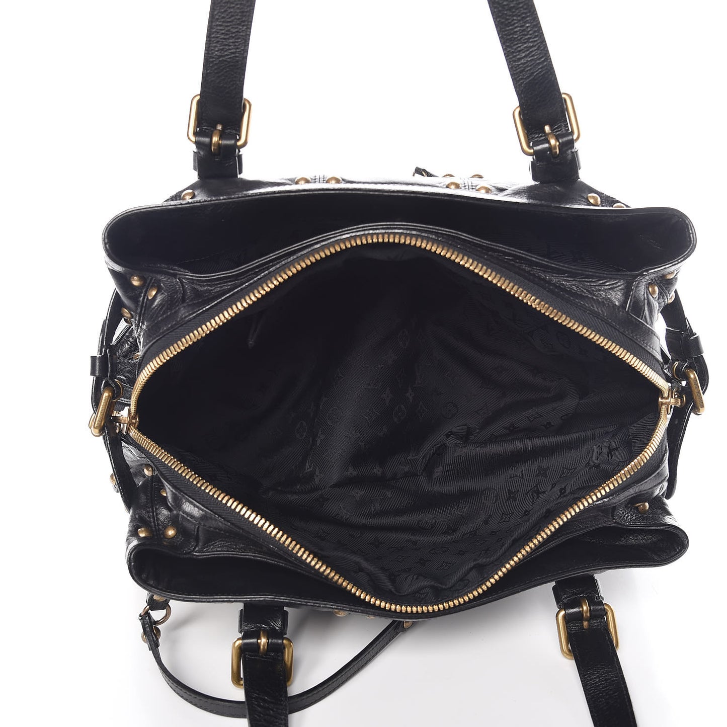 Lambskin Riveting Black