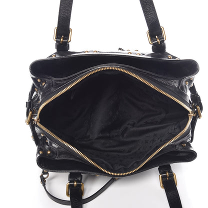 Louis Vuitton Lambskin Riveting Black 5 of 7