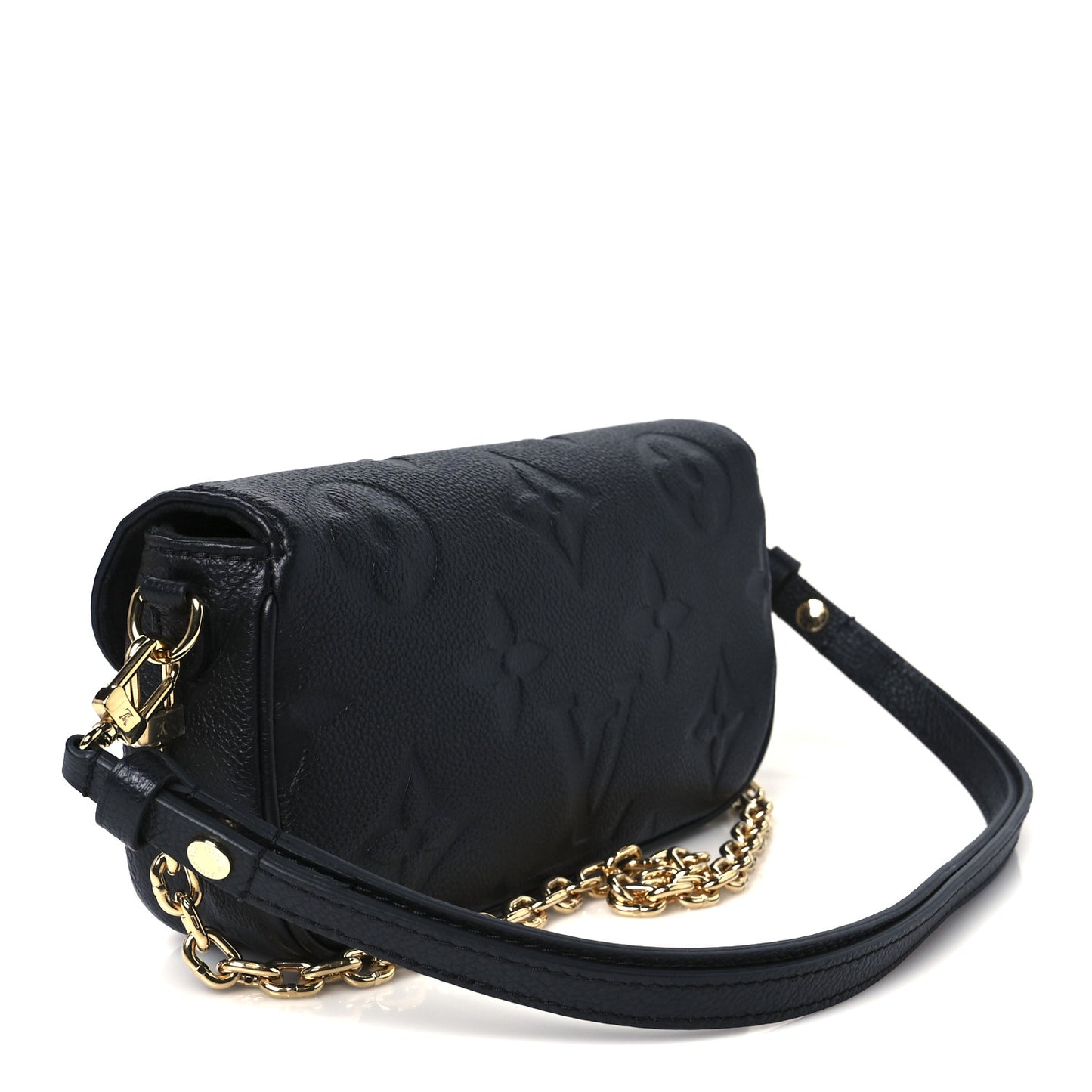 Empreinte Monogram Giant Ivy Wallet On Chain Black