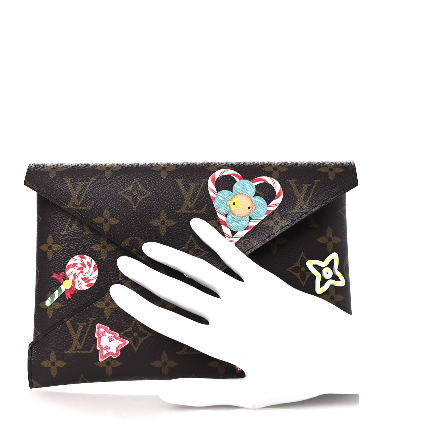 Monogram 2024 Christmas Animation Large Kirigami Pochette