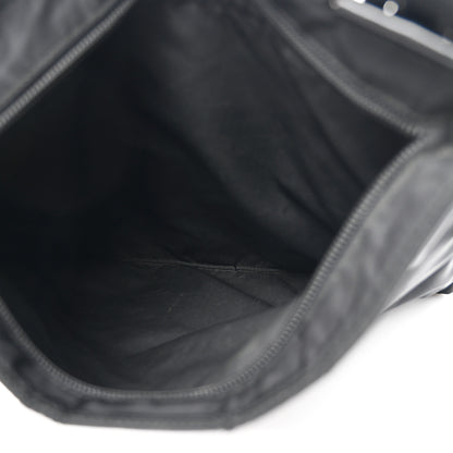 Prada Nylon Vela Flat Messenger Bag Black 5 of 10