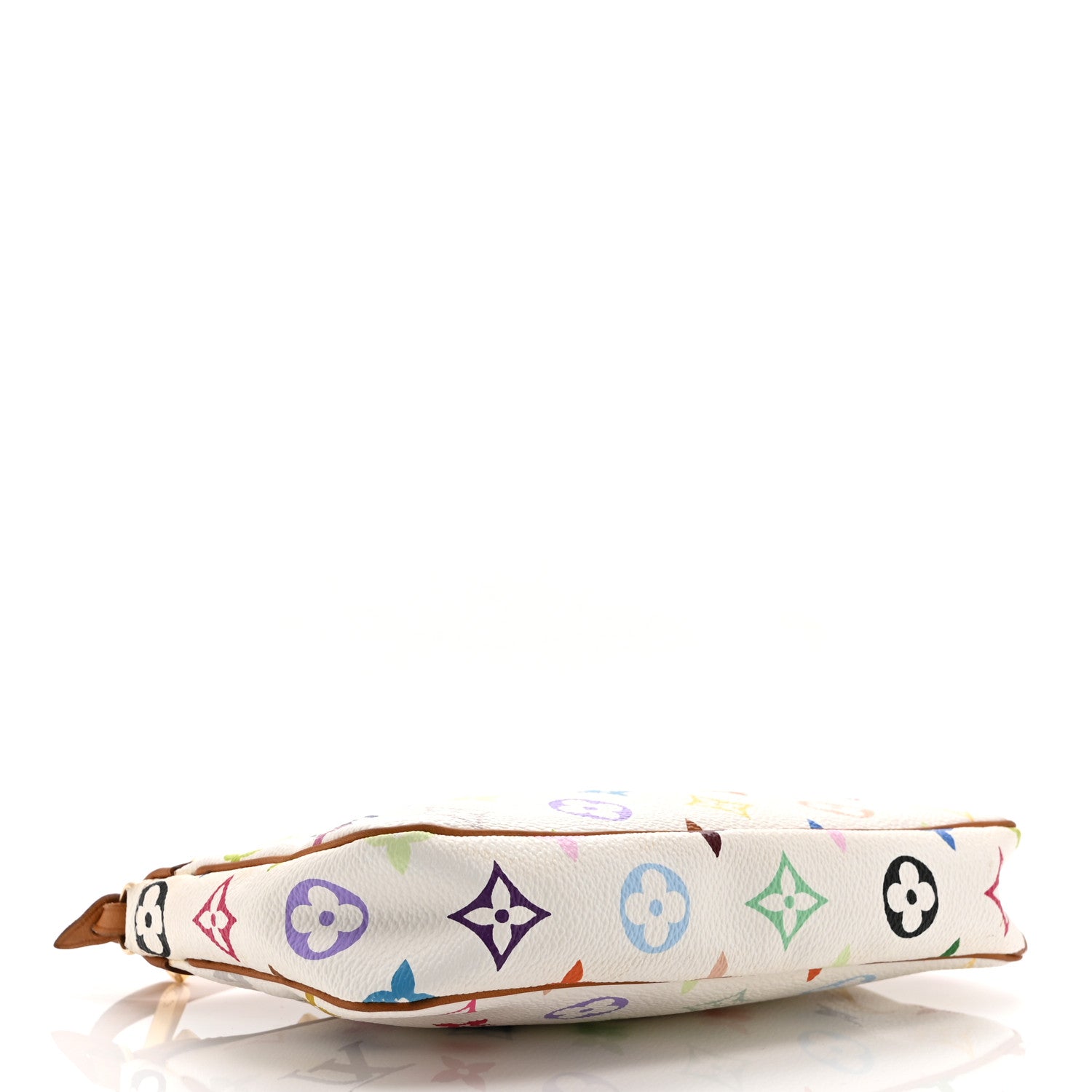 Louis Vuitton Monogram Multicolor Pochette Accessories White 4 of 11