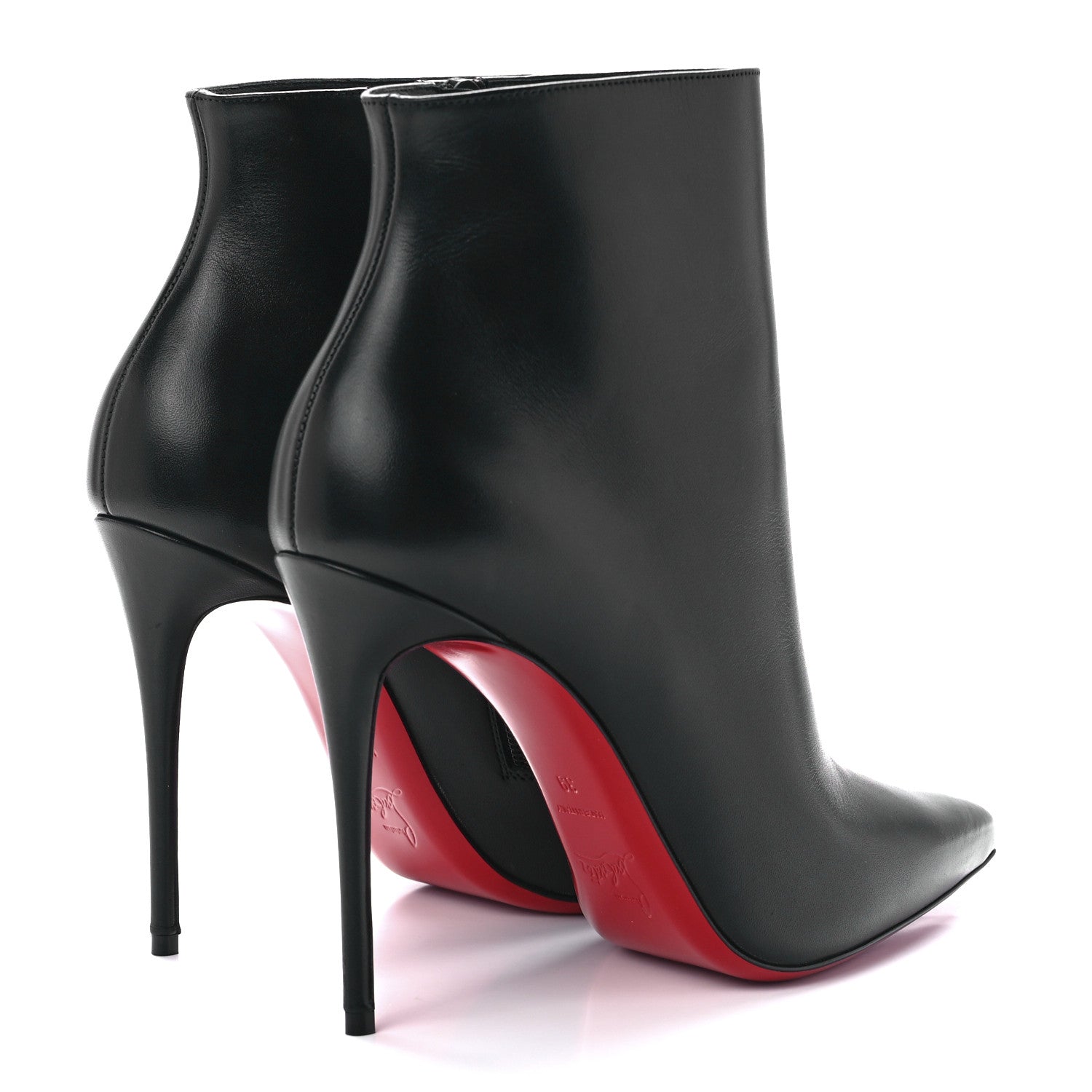 Christian Louboutin Calfskin So Kate Booty 100 Ankle Boots 39 Black 4 of 8