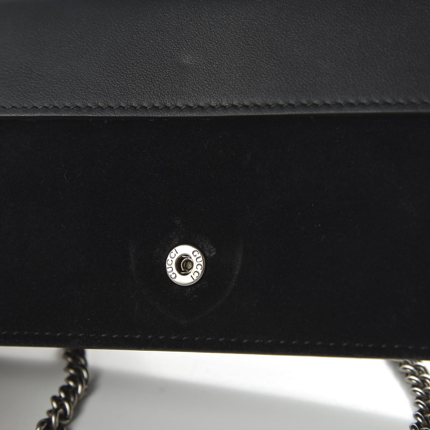 Suede Super Mini Dionysus Shoulder Bag Black