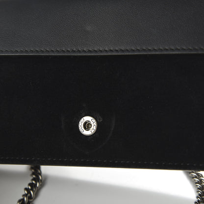 Gucci Suede Super Mini Dionysus Shoulder Bag Black 9 of 10