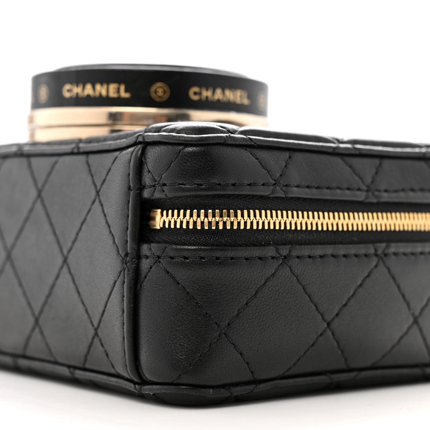 Chanel Lambskin Quilted Coco Click Bag Black 11 of 14