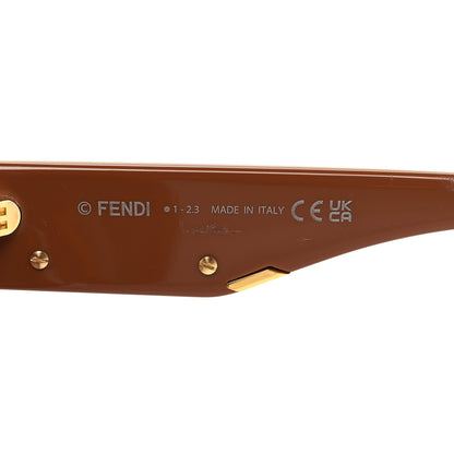 Fendi Acetate Sunglasses FE40098F Brown 5 of 7