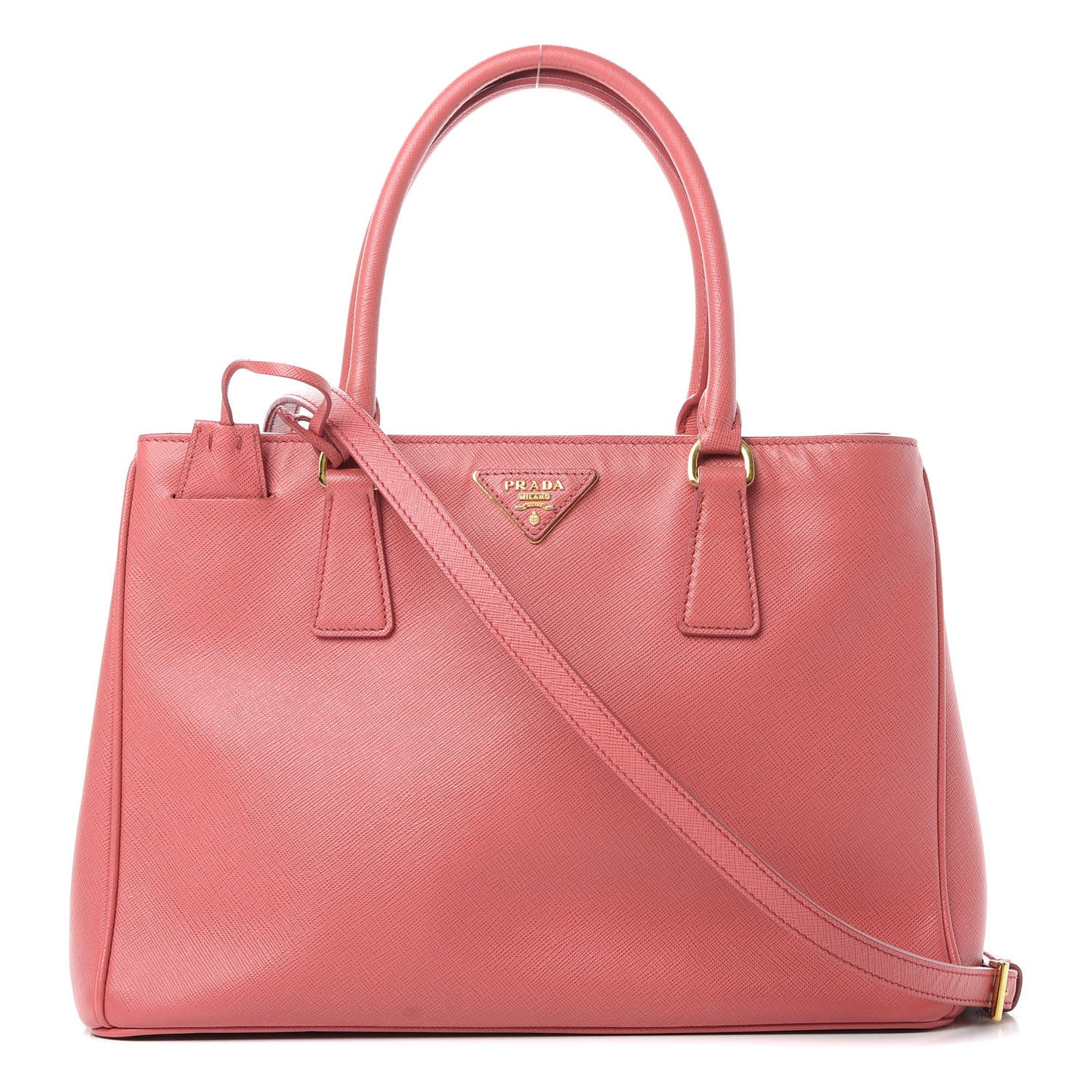Saffiano Lux Medium Tote Bruyere