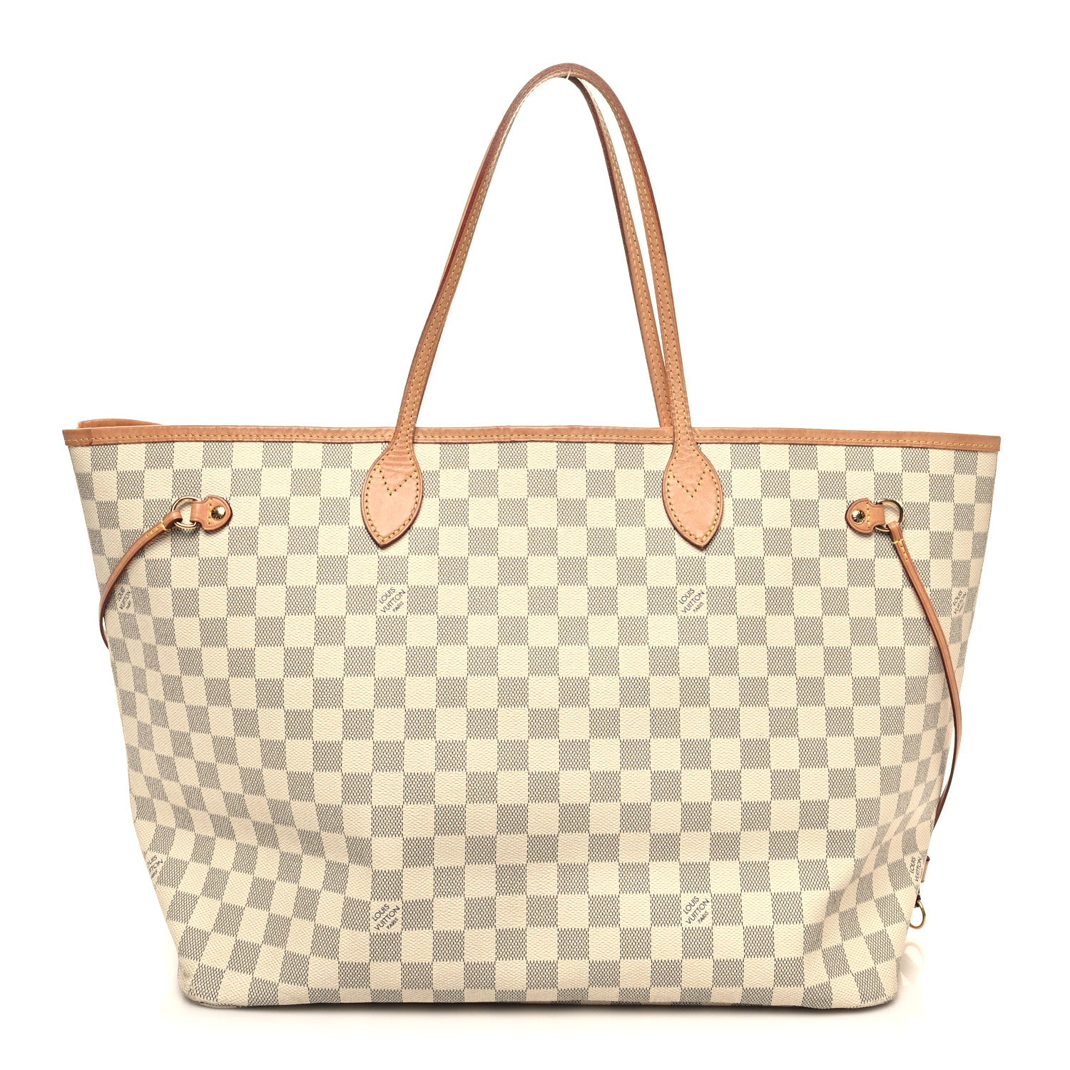 Louis Vuitton Damier Azur Neo Neverfull GM Rose Ballerine 1 of 17