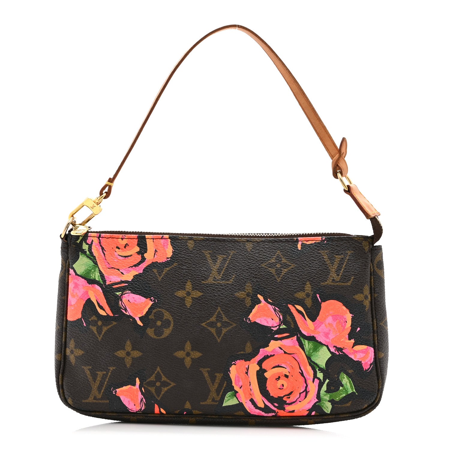 Louis Vuitton Monogram Roses Pochette Accessories 1 of 11